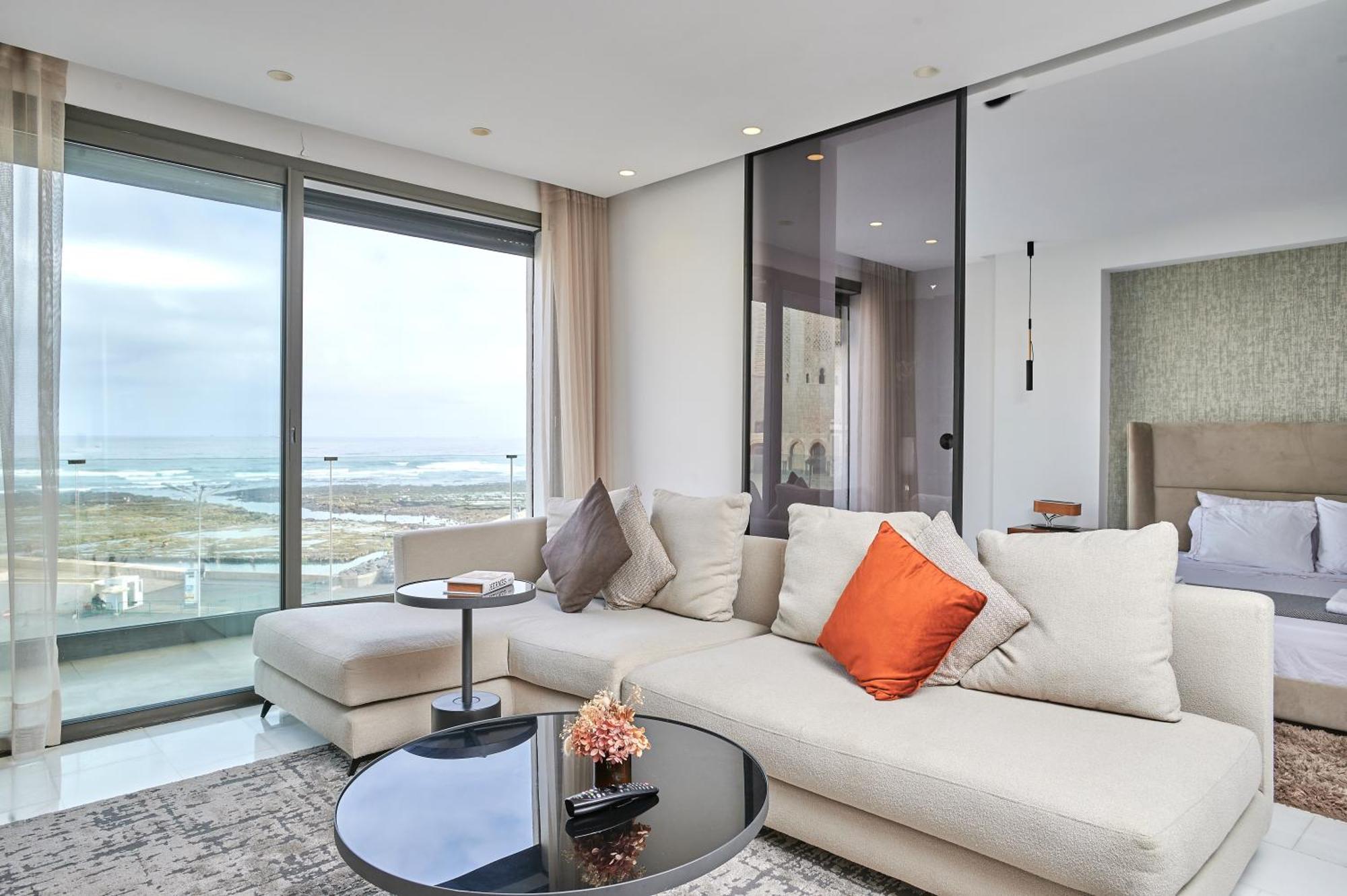 Apartment Sea View B14 - Mosquee Hassan II - By Thecasaedition Касабланка Екстер'єр фото